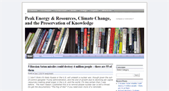 Desktop Screenshot of energyskeptic.com