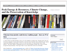 Tablet Screenshot of energyskeptic.com